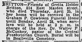 Gretta Holder Britton